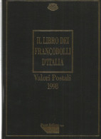 1998 Valori Postali - Libro Annata Francobolli D'Italia - PERFETTO - CON TUTTE LE TASCHINE APPLICATE -SENZA FRANCOBOLLI - Stamp Boxes