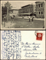 Postkaart Arnheim Arnhem Willemsplein Met Roval 1956 - Arnhem