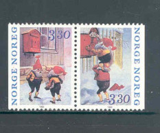 Norway 1992 Christmas Pair MNH ** - Noël