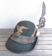 Cappello Alpino E.I. Ufficiale Del 5° Reggimento Alpini Anni '50/60 - Hoeden