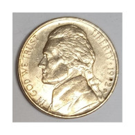 ETATS UNIS - KM A192 - 5 CENTS 1992 D - Denver - Thomas Jefferson - TTB - Altri & Non Classificati