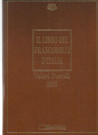 2003 Valori Postali - Libro Annata Francobolli D'Italia - PERFETTO - CON TUTTE LE TASCHINE APPLICATE -SENZA FRANCOBOLLI - Paquetes De Presentación