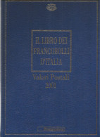 2001 Valori Postali - Libro Annata Francobolli D'Italia - PERFETTO - CON TUTTE LE TASCHINE APPLICATE -SENZA FRANCOBOLLI - Full Years