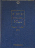 2001 Valori Postali - Libro Annata Francobolli D'Italia - PERFETTO - CON TUTTE LE TASCHINE APPLICATE -SENZA FRANCOBOLLI - Folder