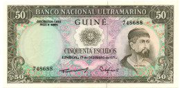 Portguese Guinea 50 Escudos 1971 P-44 UNC - Altri – Africa