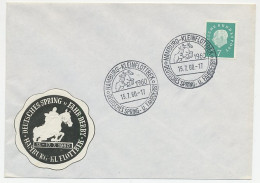 Cover / Postmark Germany 1960 Horse Races - Horse Jumping - Derby - Hípica