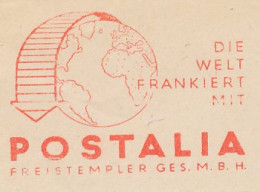 Meter Cut Germany 1966 Postalia - Globe - Viñetas De Franqueo [ATM]