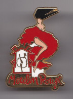 Pin's Arthus Bertrand Moulin Rouge Paris  French Cancan Réf 7774JL - Villes