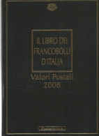 2008 Valori Postali - Libro Annata Francobolli D'Italia - PERFETTO - CON TUTTE LE TASCHINE APPLICATE -SENZA FRANCOBOLLI - Postzegeldozen