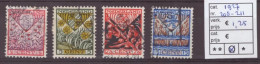 Netherlands Stamps Used 1927,  NVPH Number 208-211, See Scan For The Stamps - Usati