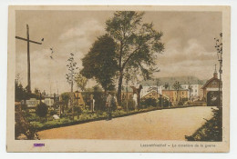Fieldpost Postcard Germany / France 1915 Hospital Cemetery Laon - WWI - 1. Weltkrieg