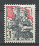 TCHECOSLOVAQUIE 1963 N° 1267 ** Neuf MNH Superbe Congrès National De La Fédération De La Jeunesse - Unused Stamps
