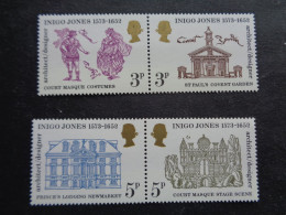 Grande-Bretagne Great Britain Inigo Jones Architecte Großbritannien 1973 Neuf Architect Architekt Arquitecto Architetto - Unused Stamps