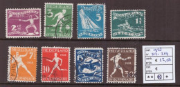 Netherlands Stamps Used 1928,  NVPH Number 212-219, See Scan For The Stamps - Oblitérés