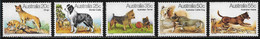 AUSTRALIA - PERROS DE AUSTRALIA - AÑO 1980 - Nº CATALOGO YVERT 0689-93 - NUEVOS - Ongebruikt