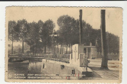 CPA^VILVOORDE " Pont Brulé-Monument " - Vilvoorde