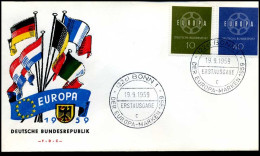 Bundesrepublik  - FDC - Europa CEPT 1959 - 1959