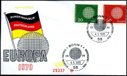 Bundesrepublik  - FDC - Europa CEPT 1970 - 1970