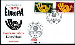 Bundesrepublik  - FDC - Europa CEPT 1973 - 1973