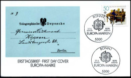 Bundesrepublik  - FDC - Europa CEPT 1979 - 1979