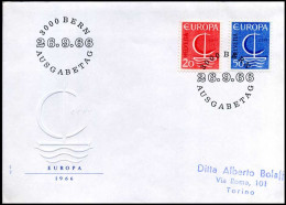  Zwitserland  - FDC - Europa CEPT 1966 - 1966