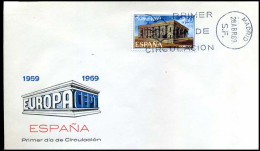  Spanje - FDC - Europa CEPT 1969 - 1969