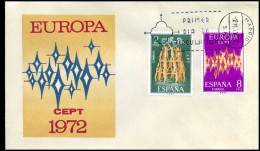  Spanje - FDC - Europa CEPT 1972 - 1972