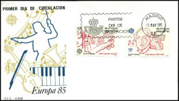  Spanje - FDC - Europa CEPT 1985 - 1985