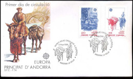  Spaans Andorra - FDC - Europa CEPT 1988 - 1988