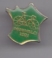 Pin's Minivélo Carte De France 1991 Réf  1890 - Wielrennen
