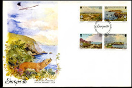  Isle Of Man - FDC - Europa CEPT 1986 - 1986