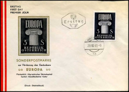  Oostenrijk - FDC - Europa CEPT 1960 - 1960