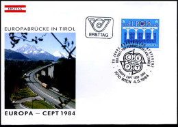  Oostenrijk - FDC - Europa CEPT 1984 - 1984