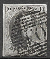 OBP10 Met 4 Randen En Met Ambulantstempel O.I (zie Scans) - 1858-1862 Medaillons (9/12)