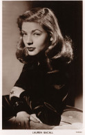 Lauren Bacall Picturegoer W198 Real Photo PB Rare Mint Postcard - Acteurs & Comédiens