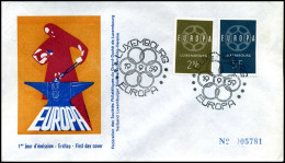  Luxembourg - FDC - Europa CEPT 1959 - 1959
