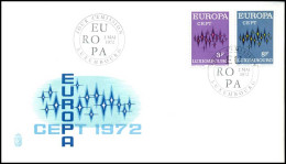  Luxembourg - FDC - Europa CEPT 1972 - 1972