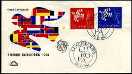  Luxembourg - FDC - Europa CEPT 1961 - 1961