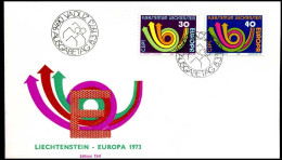  Liechtenstein - FDC - Europa CEPT 1973 - 1973