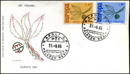  Italia - FDC - Europa CEPT 1965 - 1965