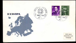  Noorwegen - FDC - Europa CEPT 1969 - 1969