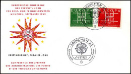  Bundespost - FDC - Europa CEPT 1963 - 1963