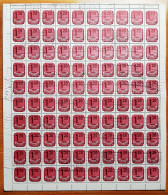 Hungria Pliego 100 Sellos Año 1946  Usado - Used Stamps