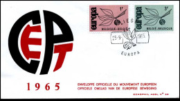  België/Belgique   - FDC - Europa CEPT 1965 - 1965