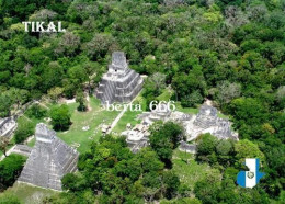 Guatemala Tikal Aerial View UNESCO New Postcard - Guatemala