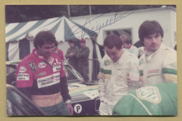 Guy Fréquelin - Pilote De Rallye Français - Photo Originale Signée En Personne - Sportifs