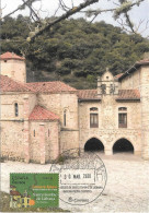 SPAIN. MAXICARD FIRST DAY. SANTO TORIBIO DE LIEBANA MONASTERY. 2020 - Maximum Kaarten