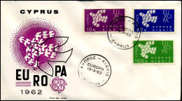 Cyprus  - FDC - Europa CEPT 1962 - 1962