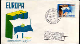 San Marino  - FDC - Europa CEPT 1963 - 1963
