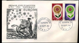 France - FDC - Europa CEPT 1964 - 1964